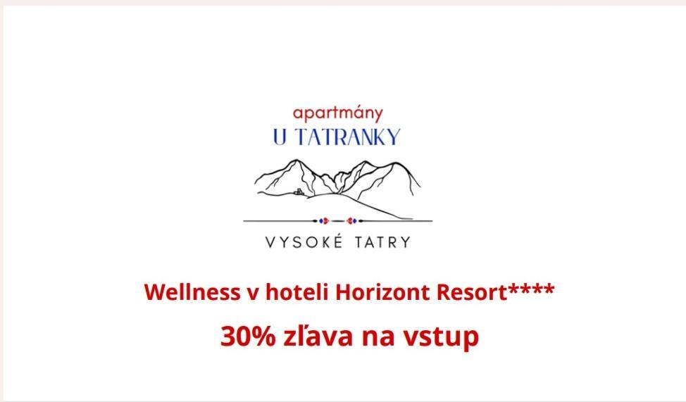 Apartmany U Tatranky Tatranska Lomnica Luaran gambar
